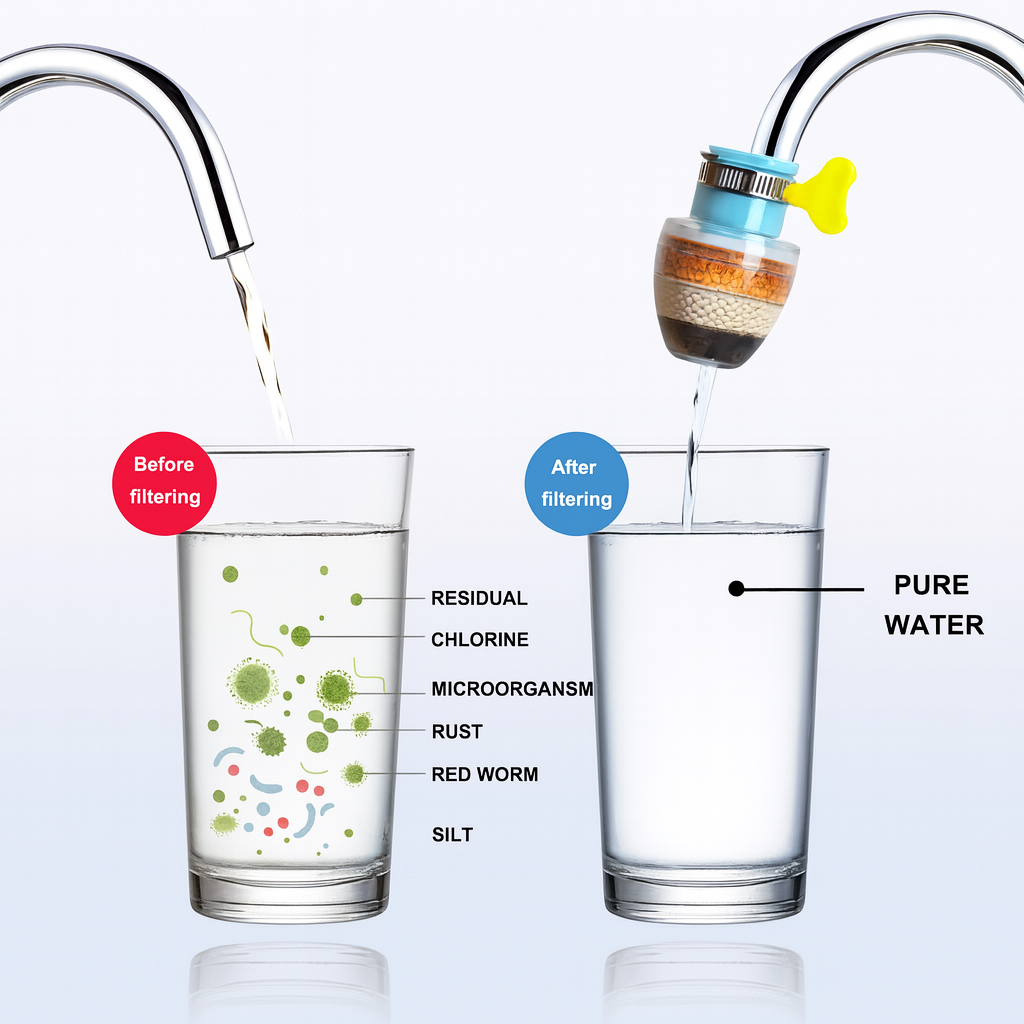 Water Faucet Filter (Buy 1 Get 1 Free)